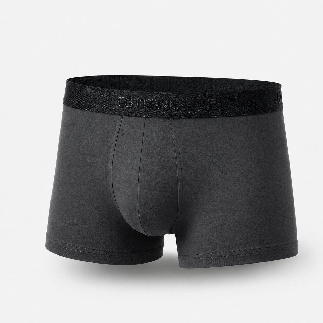 Unifarbene Herren-Boxershorts – Ägyptische Baumwolle, Superweich
