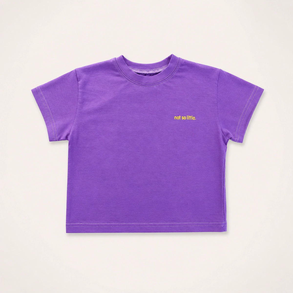 T-shirt plain purple