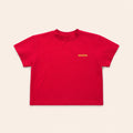 T-shirt plain red