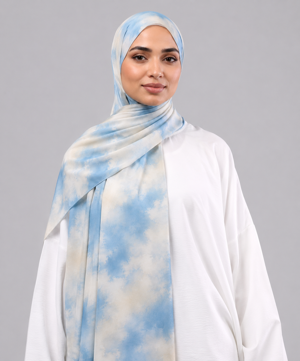 Printed Chiffon Hijab Scarf — Le Voile