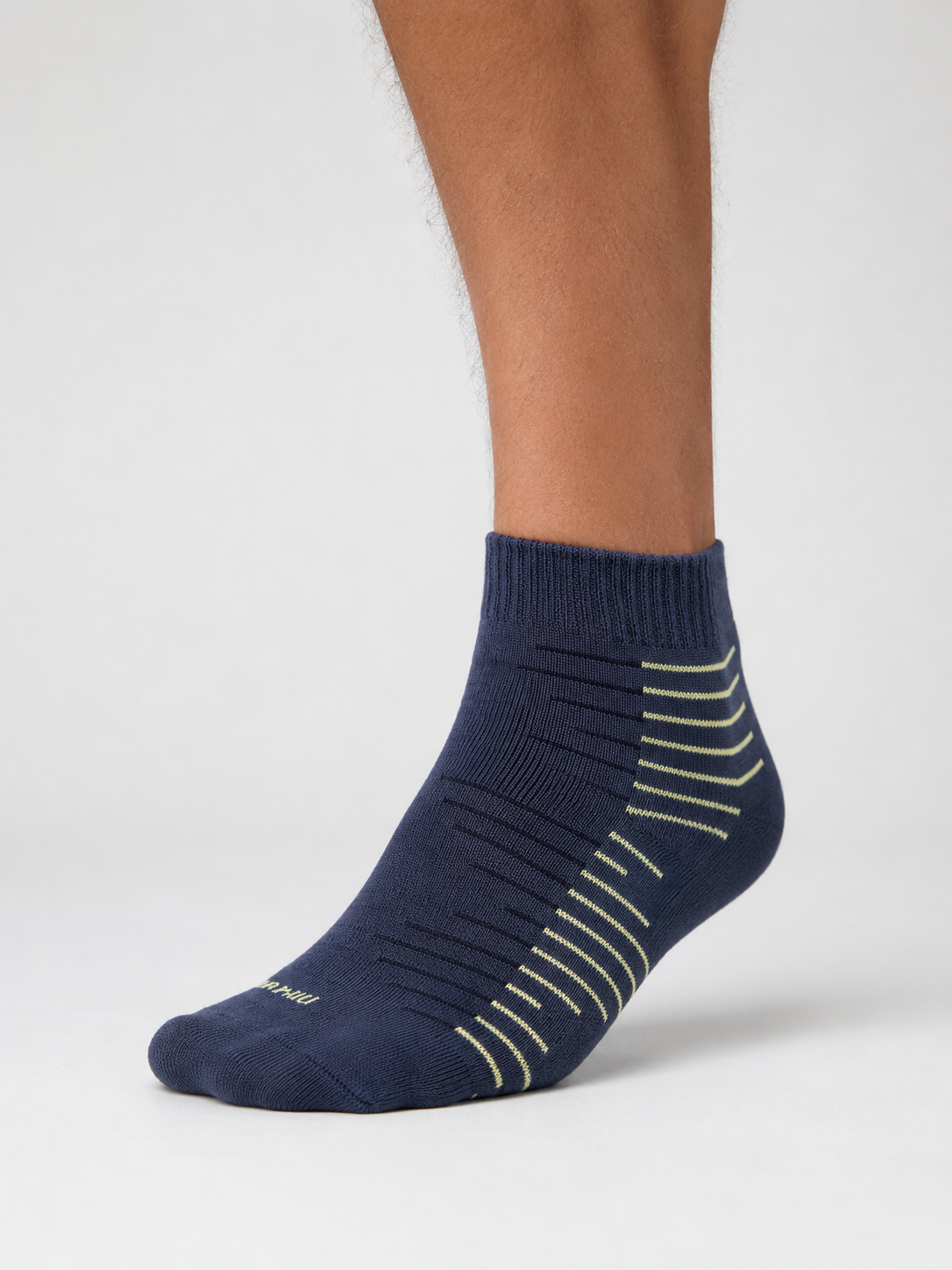 Men's Cushioned Ankle Socks — Breathable Egyptian Cotton