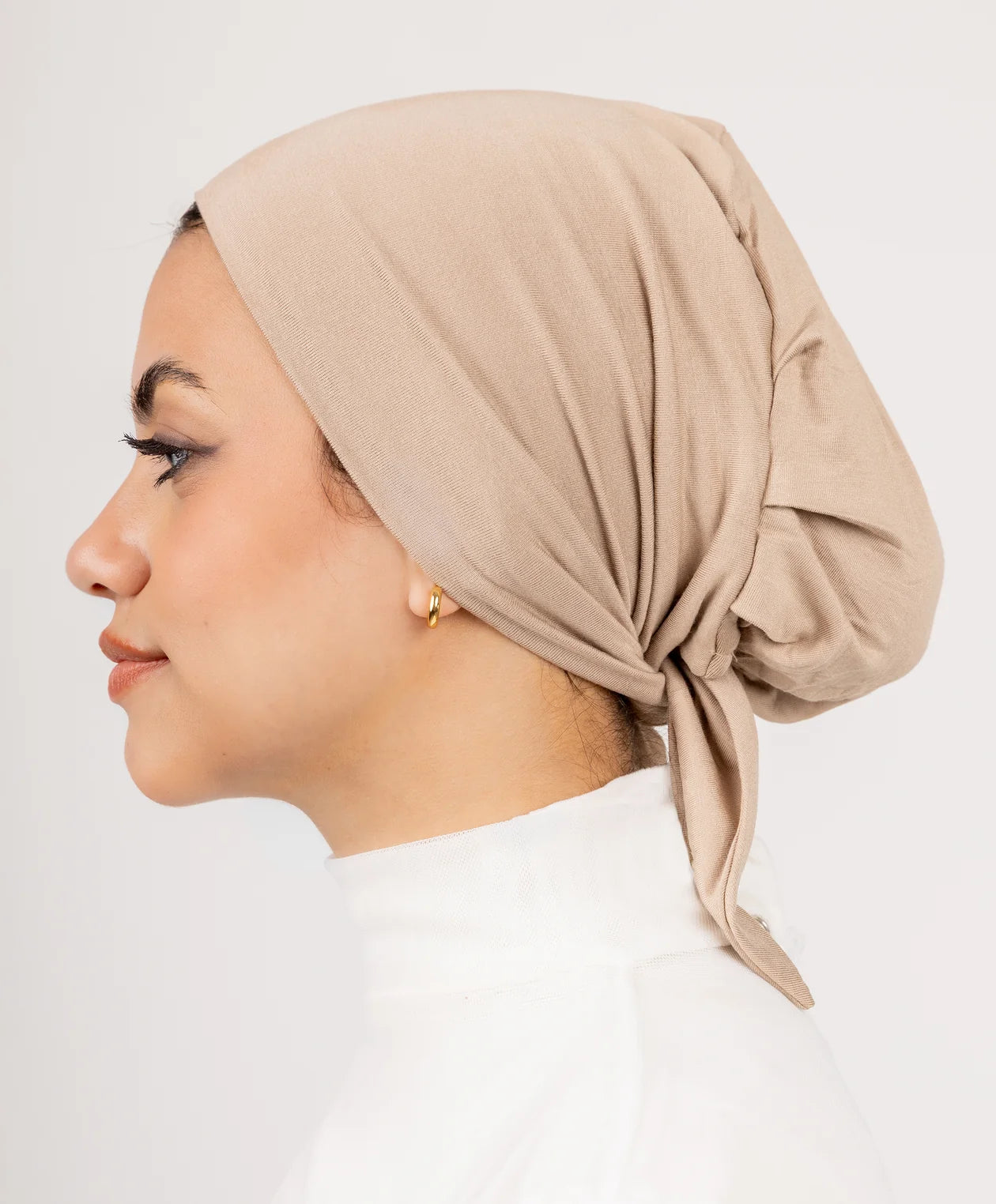 Le Voile No-Thread Underscarf with Tie-Back