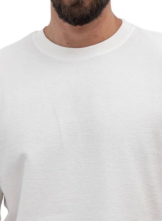 Off-White V-Crunchy-Oversize Round T-Shirt