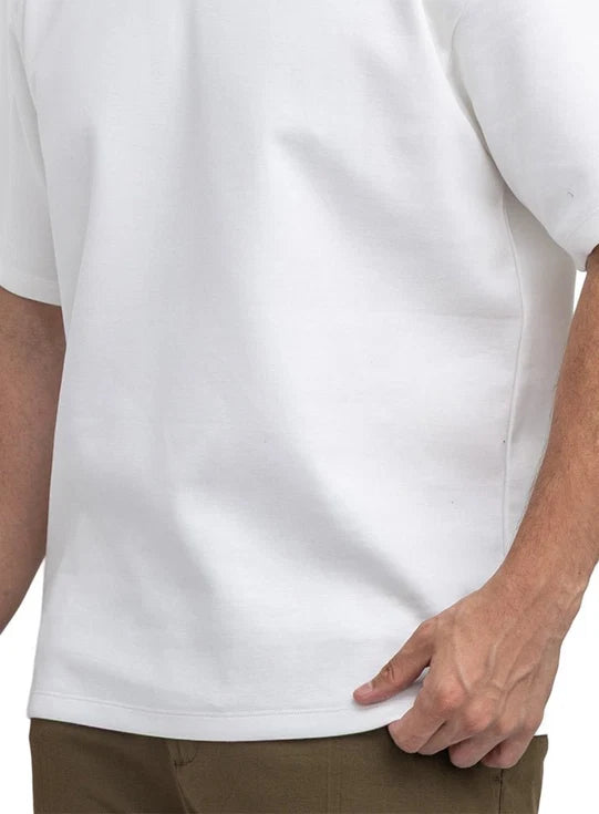 Off-White Over Size Round T-Shirt