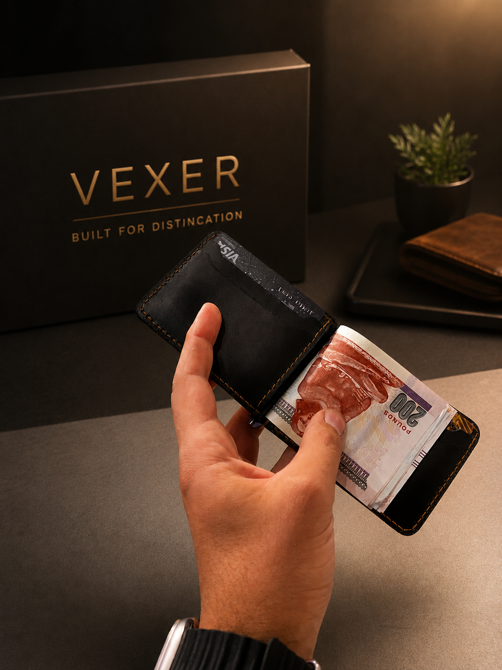 VEXER Genuine Leather Card Holder
