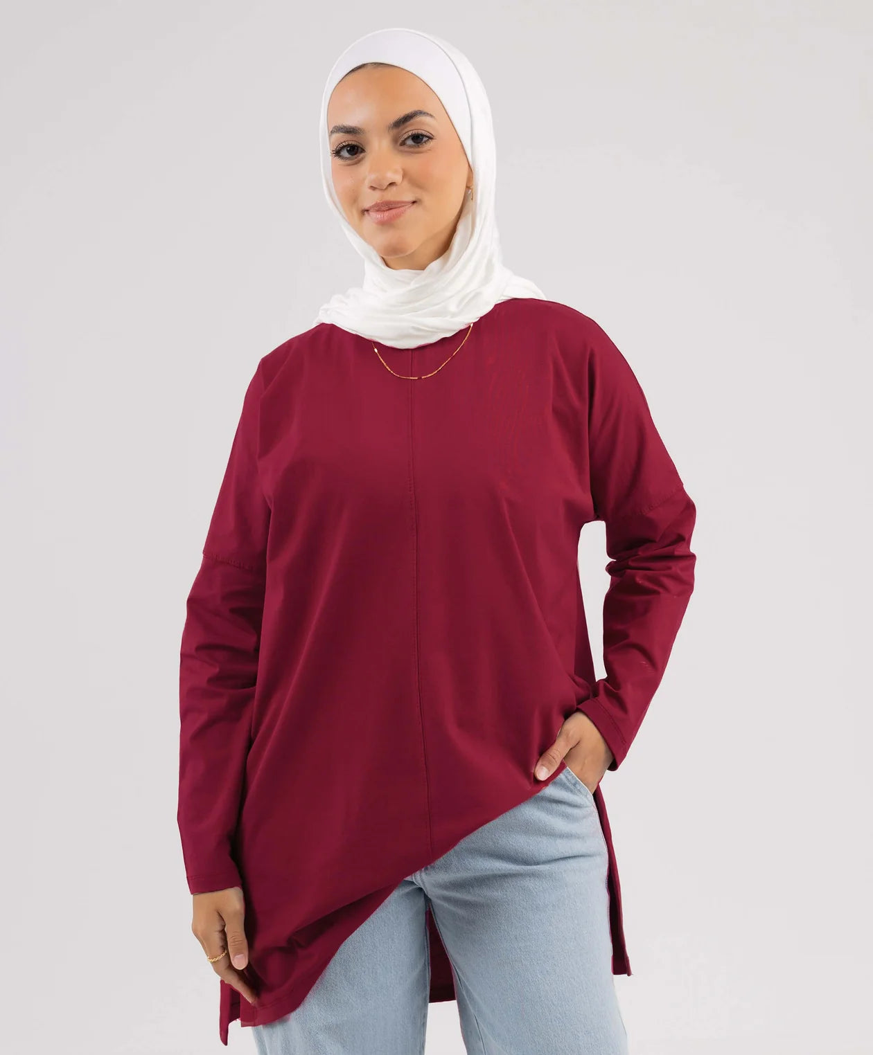 Easy Go Longline Shirt — Le Voile