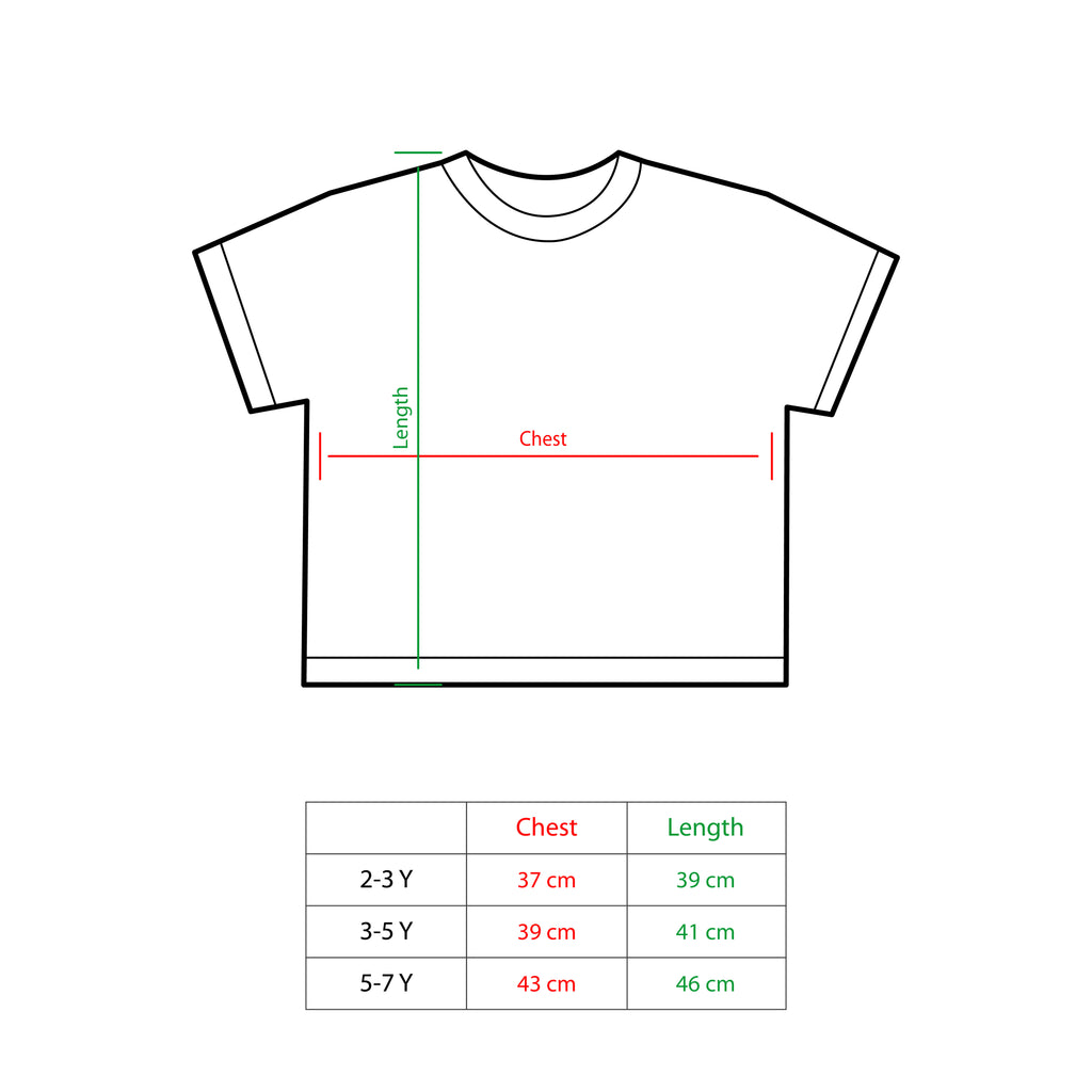 T-shirt plain red