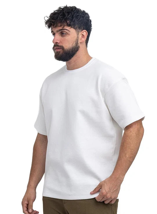 Off-White Over Size Round T-Shirt