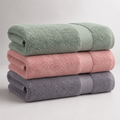Egyptian Cotton Bath Towel Set of 3 — Ultra-Soft, 710 g Heavyweight