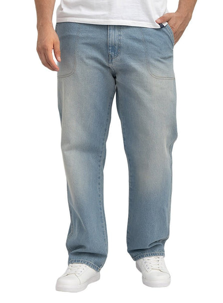 Blue 2 D49-Jeans Wide Leg Pant