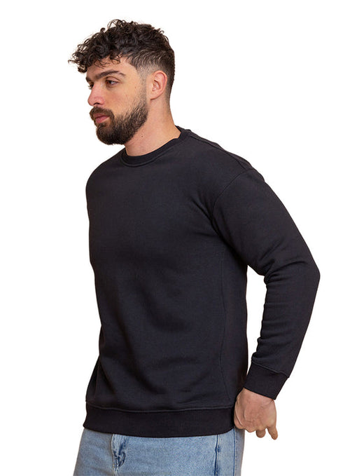 Black Relaxed Sw-Round
