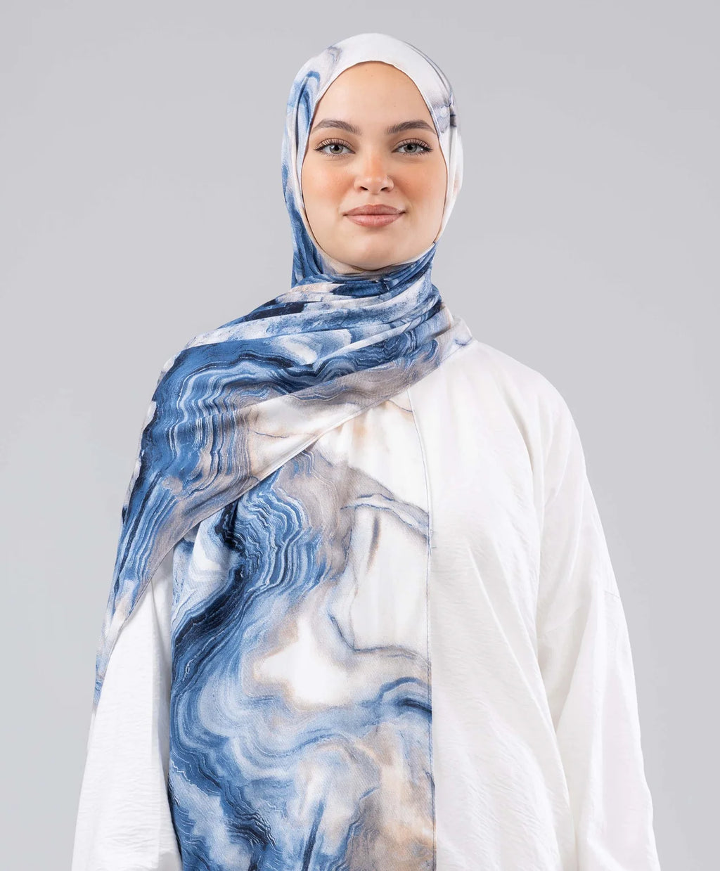 Printed Modal Hijab Scarf — Le Voile