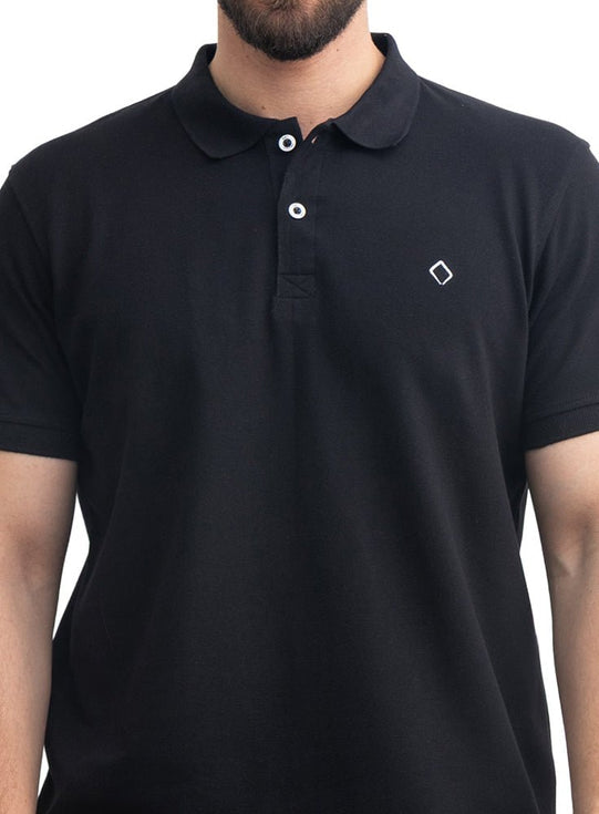 Black Basic Polo