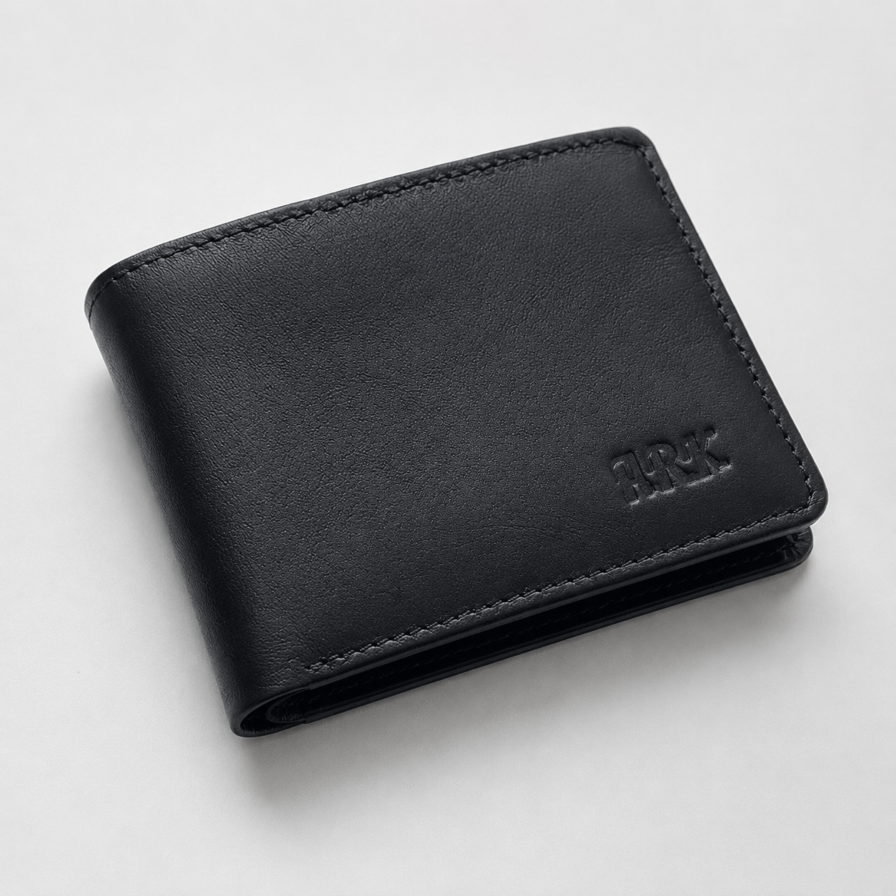Men's Genuine Leather Bifold Wallet — 9 Card Slots & 3 ID Windows