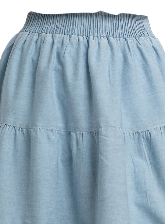 Ice- Design 7545 Denim Skirt