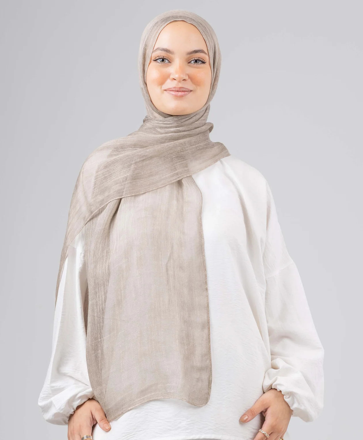 Linen Cotton Hijab Scarf — Le Voile