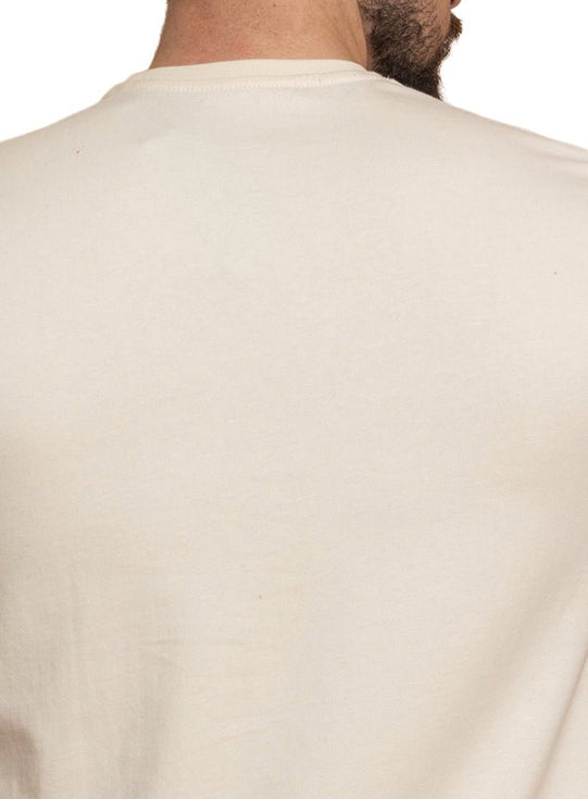 Light Latte Relaxed Round T-Shirt