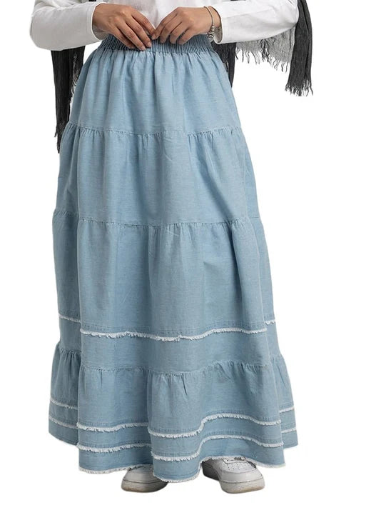 Ice- Design 7545 Denim Skirt