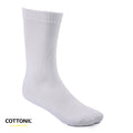 Men's Crew Socks — Cushioned Sole, Egyptian Cotton