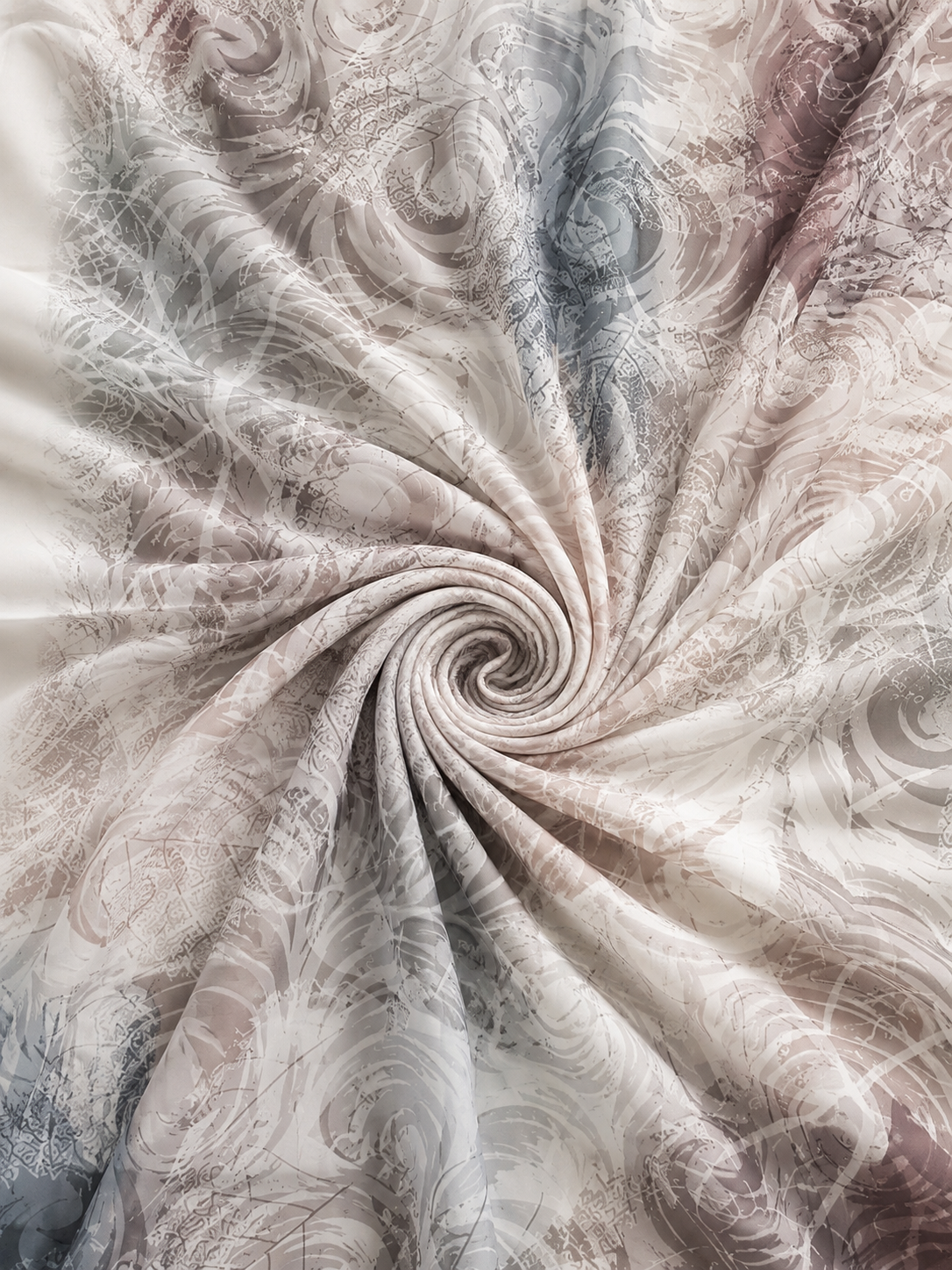 Printed Chiffon Hijab Scarf — Le Voile