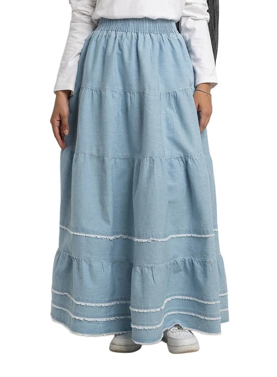Ice- Design 7545 Denim Skirt