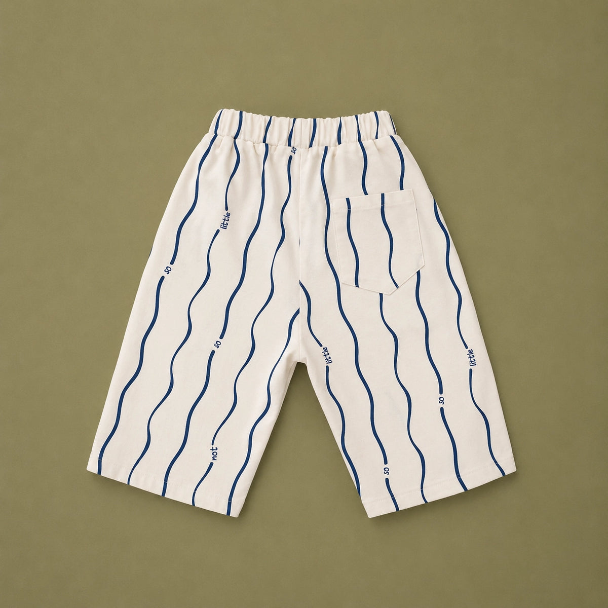 Straight pants waves