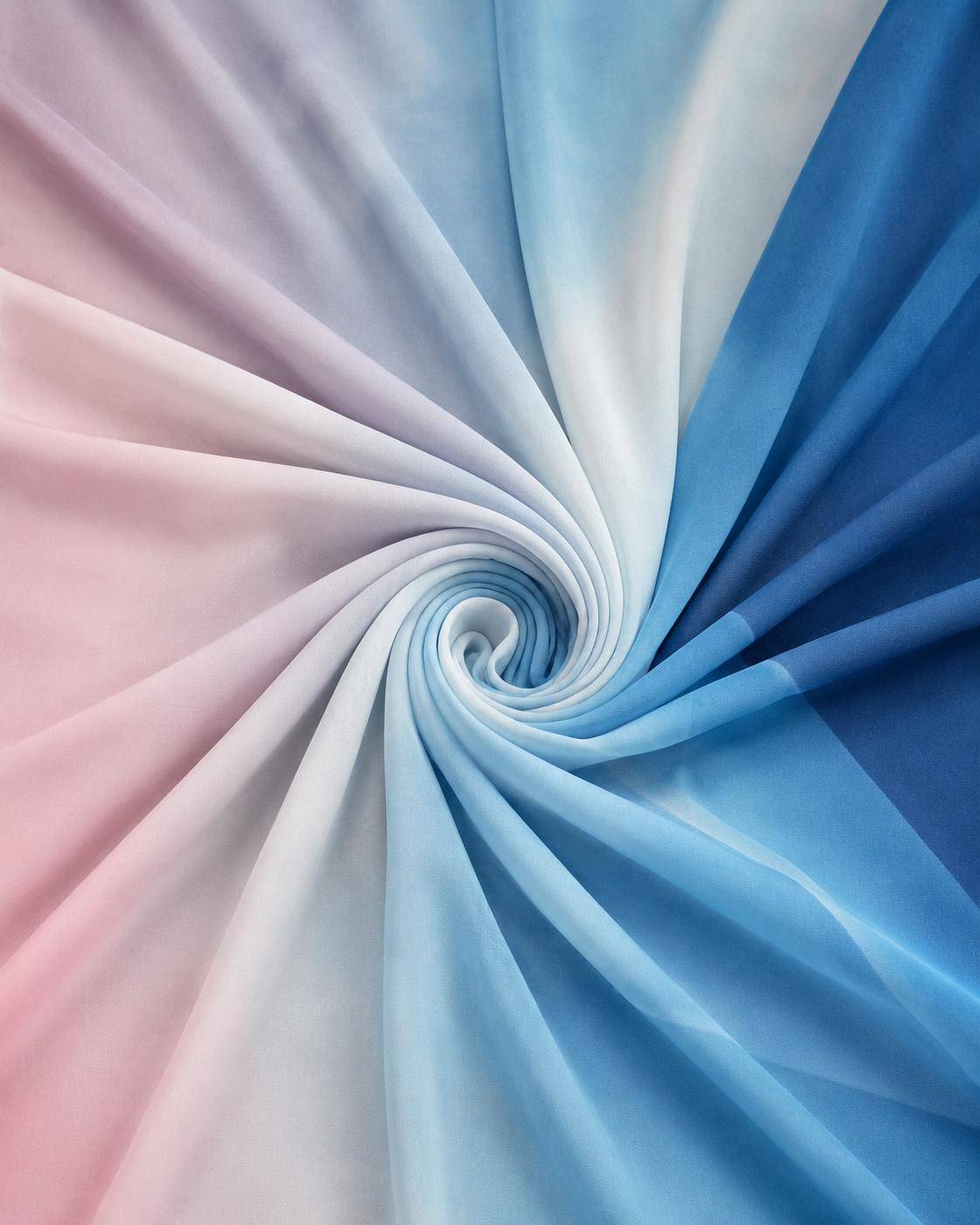 Printed Chiffon Hijab Scarf — Le Voile