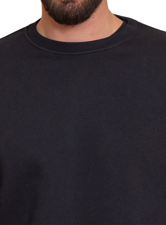 Black Relaxed Sw-Round