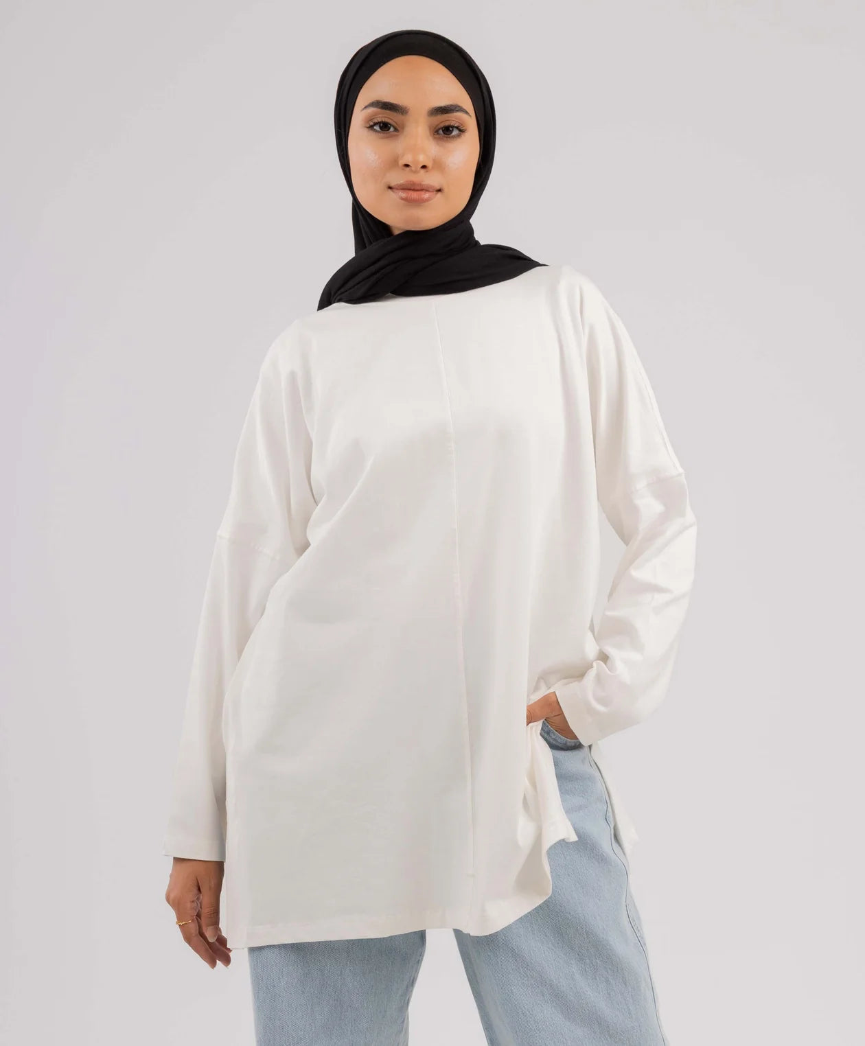 Easy Go Longline Shirt — Le Voile