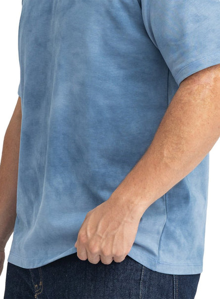 Indigo TieDie-Oversize Round T-Shirt