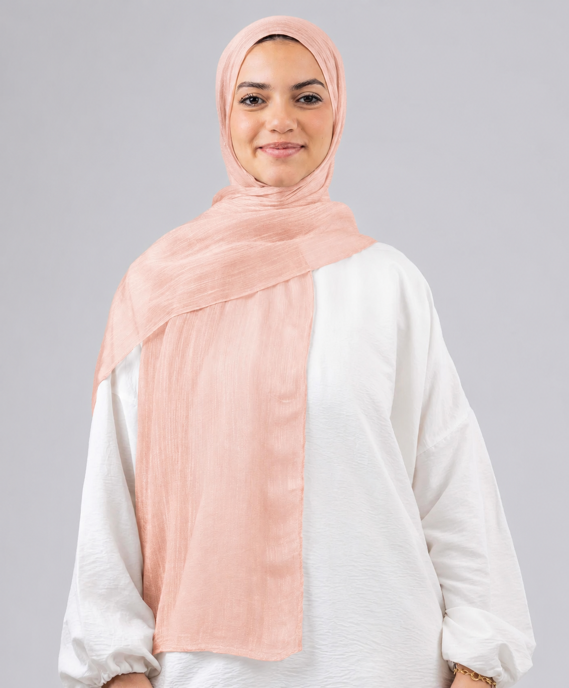 Linen Cotton Hijab Scarf — Le Voile