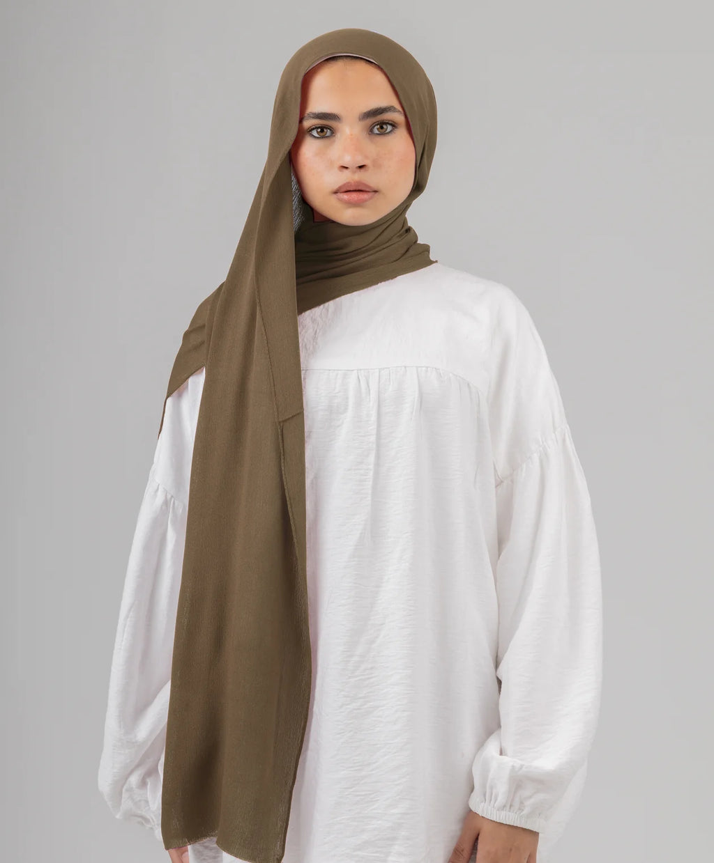 Elegance Crinkled Cotton Scarf