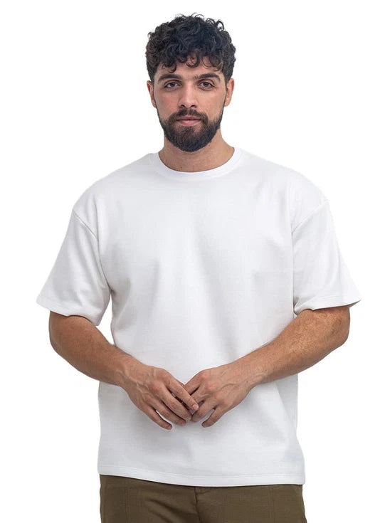 Off-White Over Size Round T-Shirt
