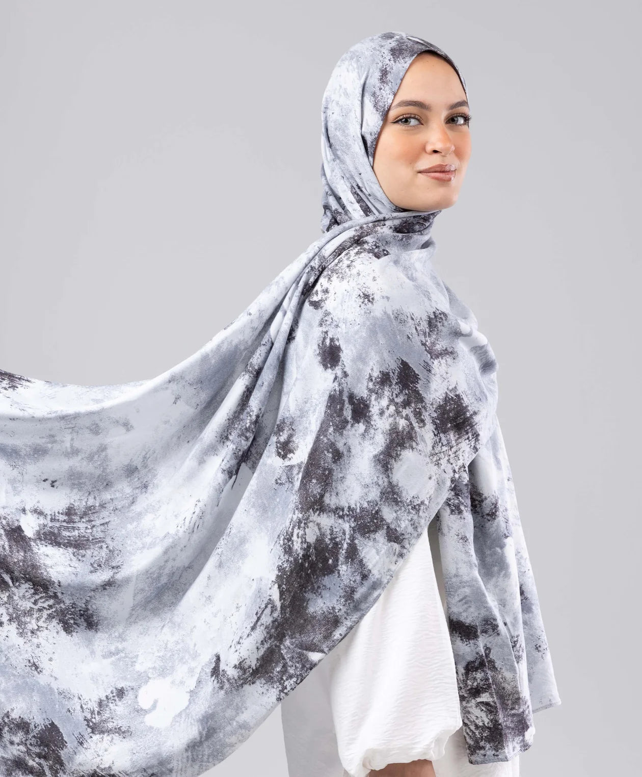 Printed Modal Hijab Scarf — Le Voile