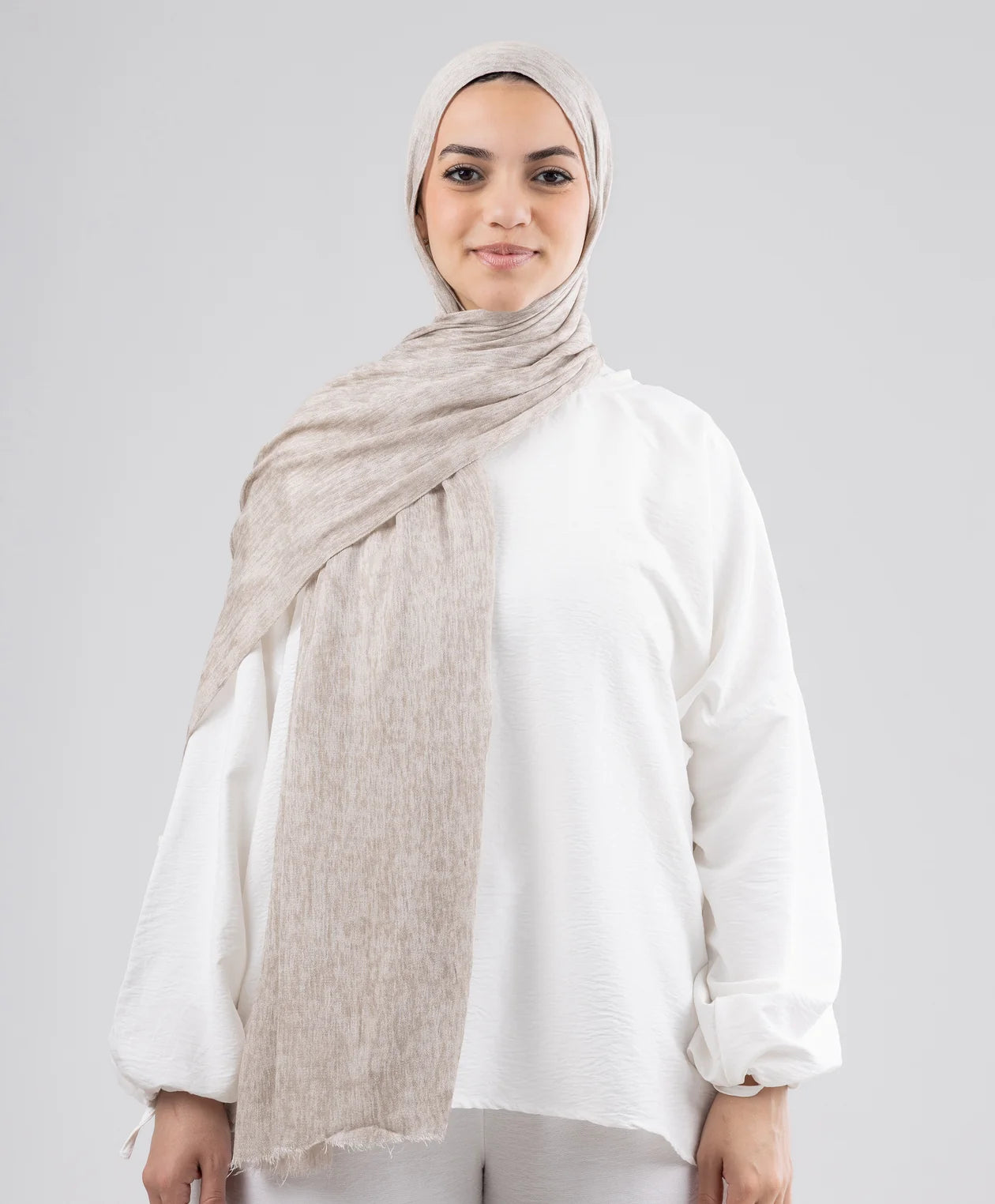 Foggy Sponge Hijab Scarf — Le Voile